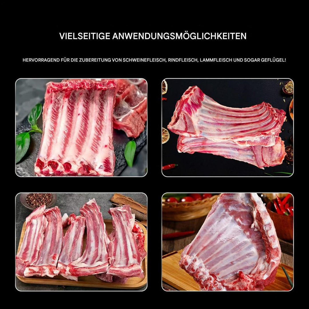 Generisch Rippenmembran Werkzeug,BBQ Rippenhaut Entferner Werkzeug - Edelstahl Küchenhelfer Ergonomi
