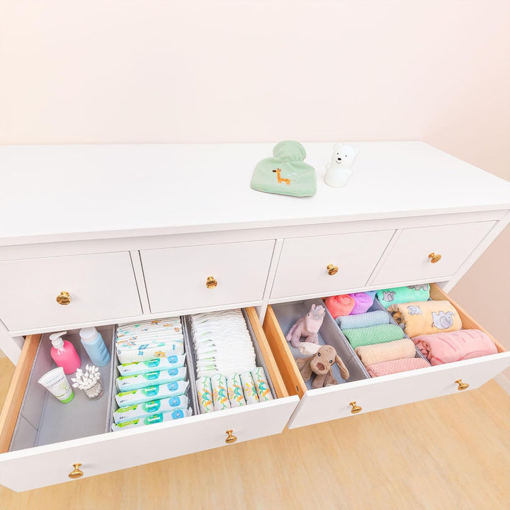 SIMPLE JOY® HEMNES DOUBLE FileFolding Box für ikea Kommode; DAS ORIGINAL; passgenau; Stabiler Boden;