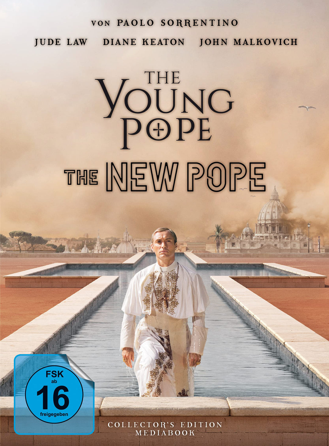 The Young Pope / The New Pope - Collector's Edition Mediabook - Die komplette Serie LTD. [Blu-ray],