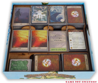 docsmagic.de Organizer Insert for Spirit Island Box - Einsatz, Spirit Island