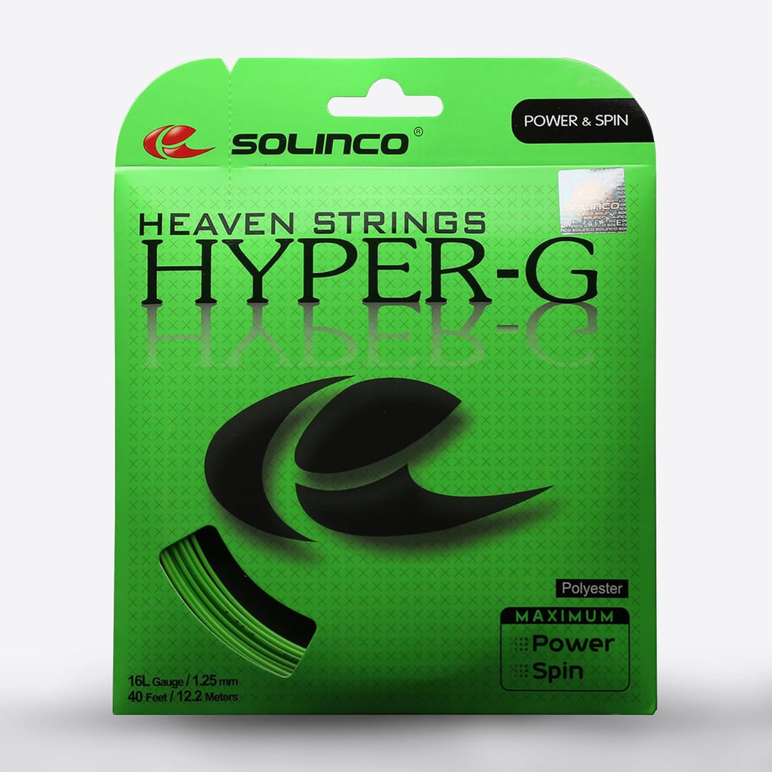 Solinco Hyper-G 200m 1.30mm Grün, 1.30mm Grün