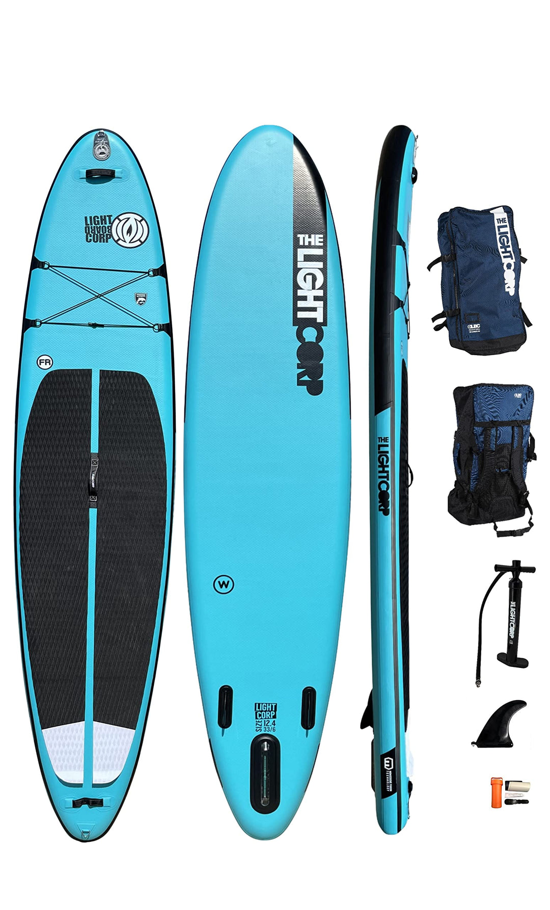 Light ISUP The Blue Series Freeride Wide 12'4" x 33"
