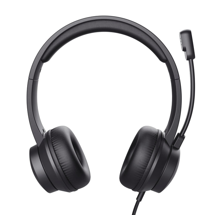 Trust Ayda On Ear Headset kabelgebunden Stereo Schwarz Headset, Lautstärkeregelung, Mikrofon-Stummsc