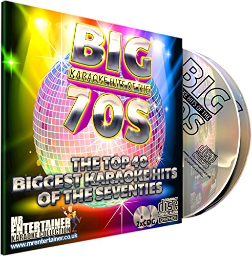 Mr Entertainer Big Karaoke Hits of The 70's (Seventies) CDG Pack. 40 besten Songs aus den siebziger