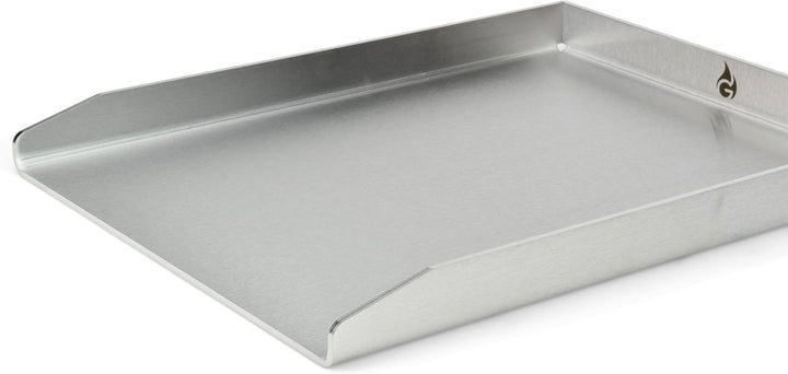 Edelstahl Grillplatte - Plancha 43,5 x 33cm - für Broil King Baron 43.5x33cm - Broil King Baron, 43.