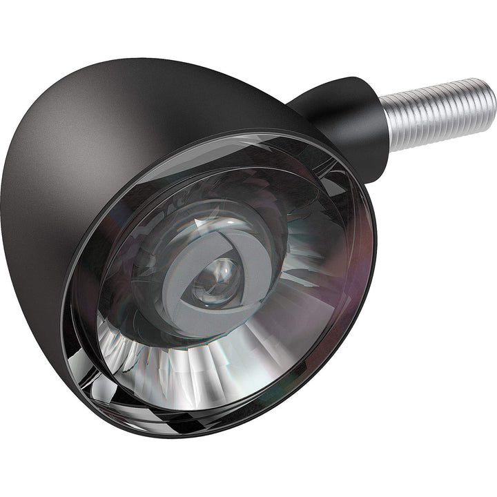 Kellermann Motorrad Blinker E geprüft LED Metall Blinker M8 Bullet 1000® Extreme schwarz, Unisex, Mu