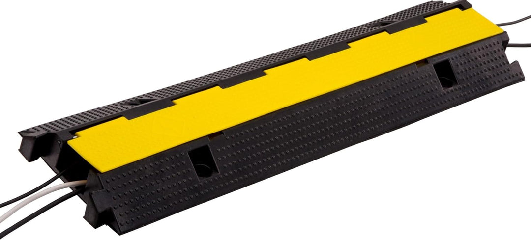Pronomic Protector 1-100L Kabelbrücke 1-Kanal mit Steckverbindung 100 x 26 x 7 cm - Kabelkanal aus K