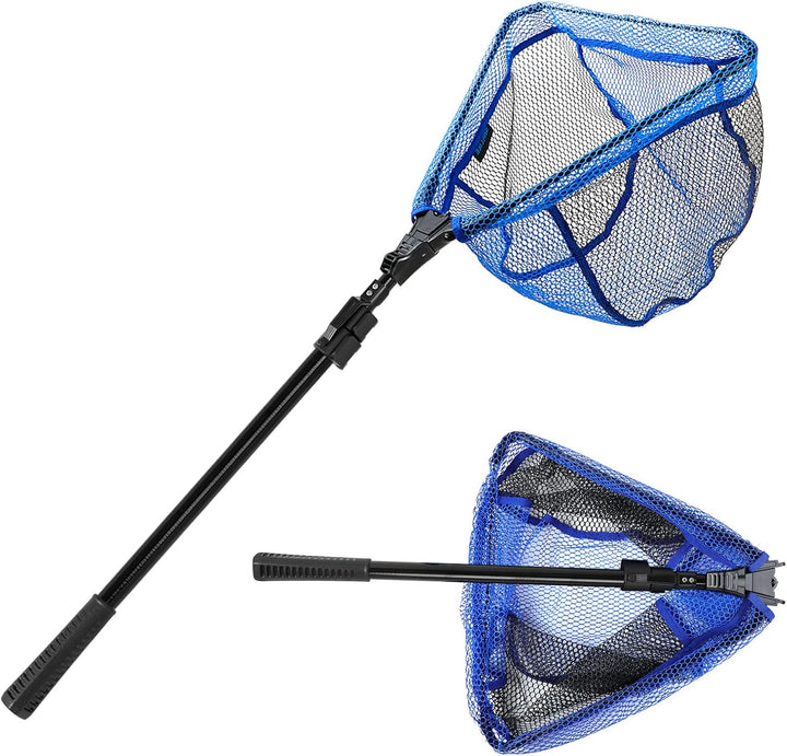Kescher Angeln, Unterfangskescher Angelkescher Fischkescher Langlebiges Nylonnetz Angelzubehör für E