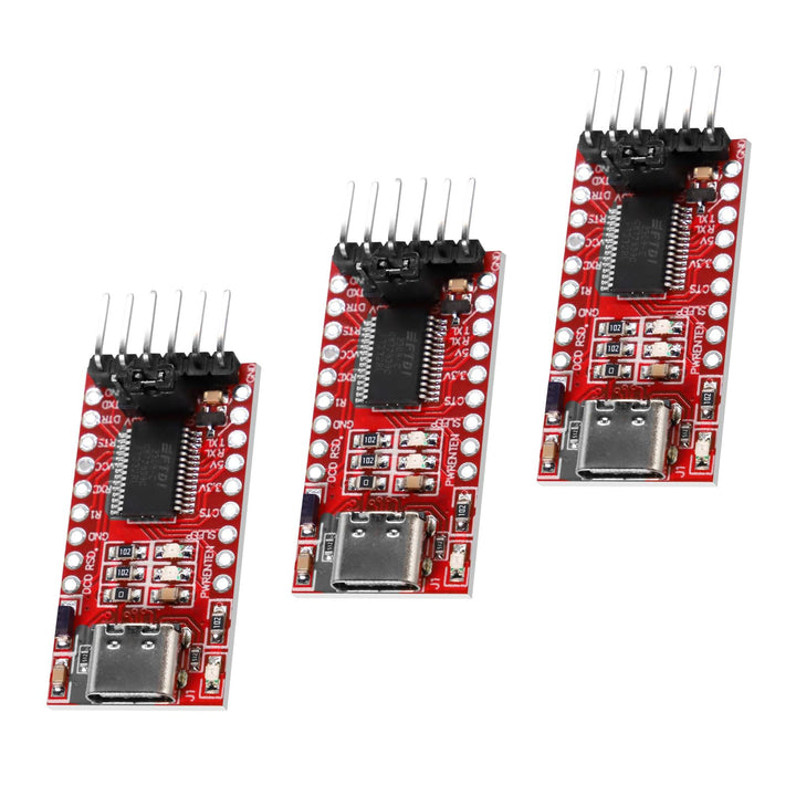 USB-C zu TTL Serial Adapter mit FT232RL RUIZHI 3 Stück FT232RL Modul für 3.3V und 5V Mini USB zu TTL