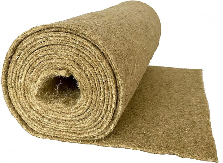 Nager-Teppich aus 100 % Hanf, Meterware, 0,60 m x 10,00 m x ca. 0,5 cm dick (EUR 7,32/m²), Nagermatt