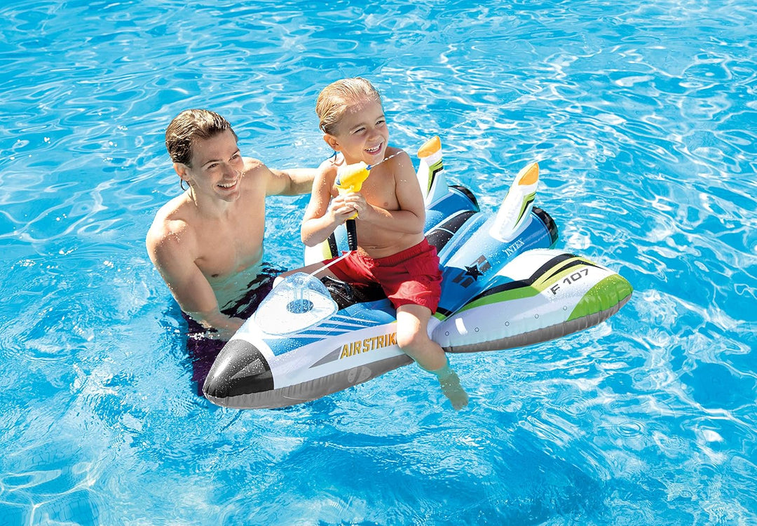 Intex WATER GUN PLANE RIDE-ONS, 117 x 117 cm