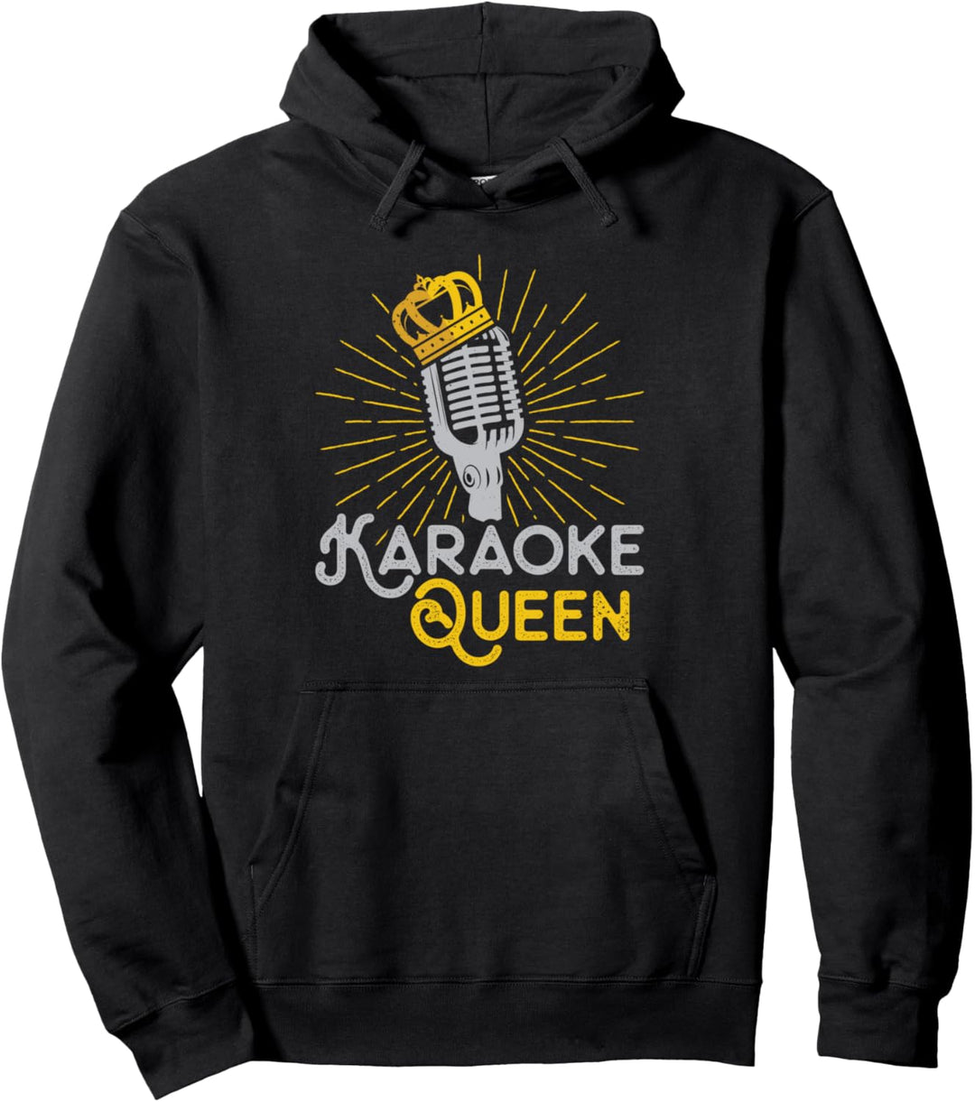 Karaoke queen karaoke night singer Pullover Hoodie