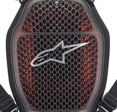 Alpinestars Nucleon Kr-1 Cell Transparent Smoke Red/Black Protector L Red/Black, L Red/Black