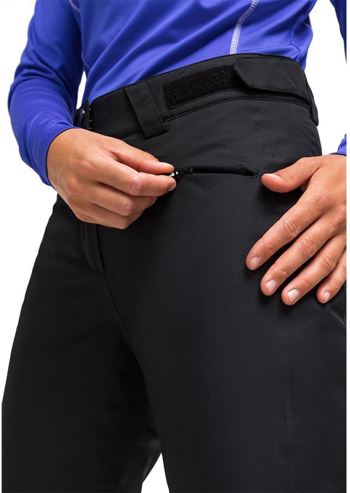 Maier Sports Beate, Damen Skihose, wasserdichte Schneehose, Schützender Schneefang und Verstellbarer