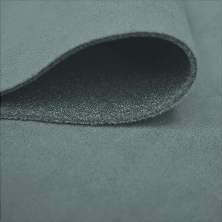 Autohimmelstoff Himmelstoff Dachhimmel Velour Himmel mit Schaum (Grau, 1,70m x 3m) | Grundpreis pro