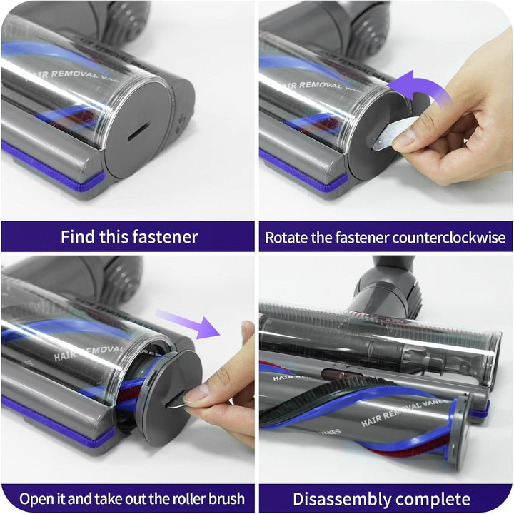 Torque Drive Bodendüse für Dyson V11 V15 V10 V8 V7 Bürste Anti-Tangle Einstellbare Saugkraft Elektri