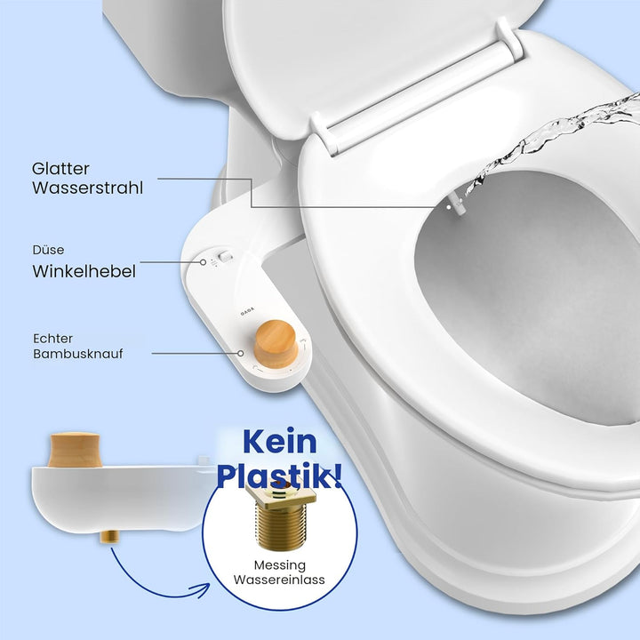 Nicht elektrischer Bidetsitz Basic 9