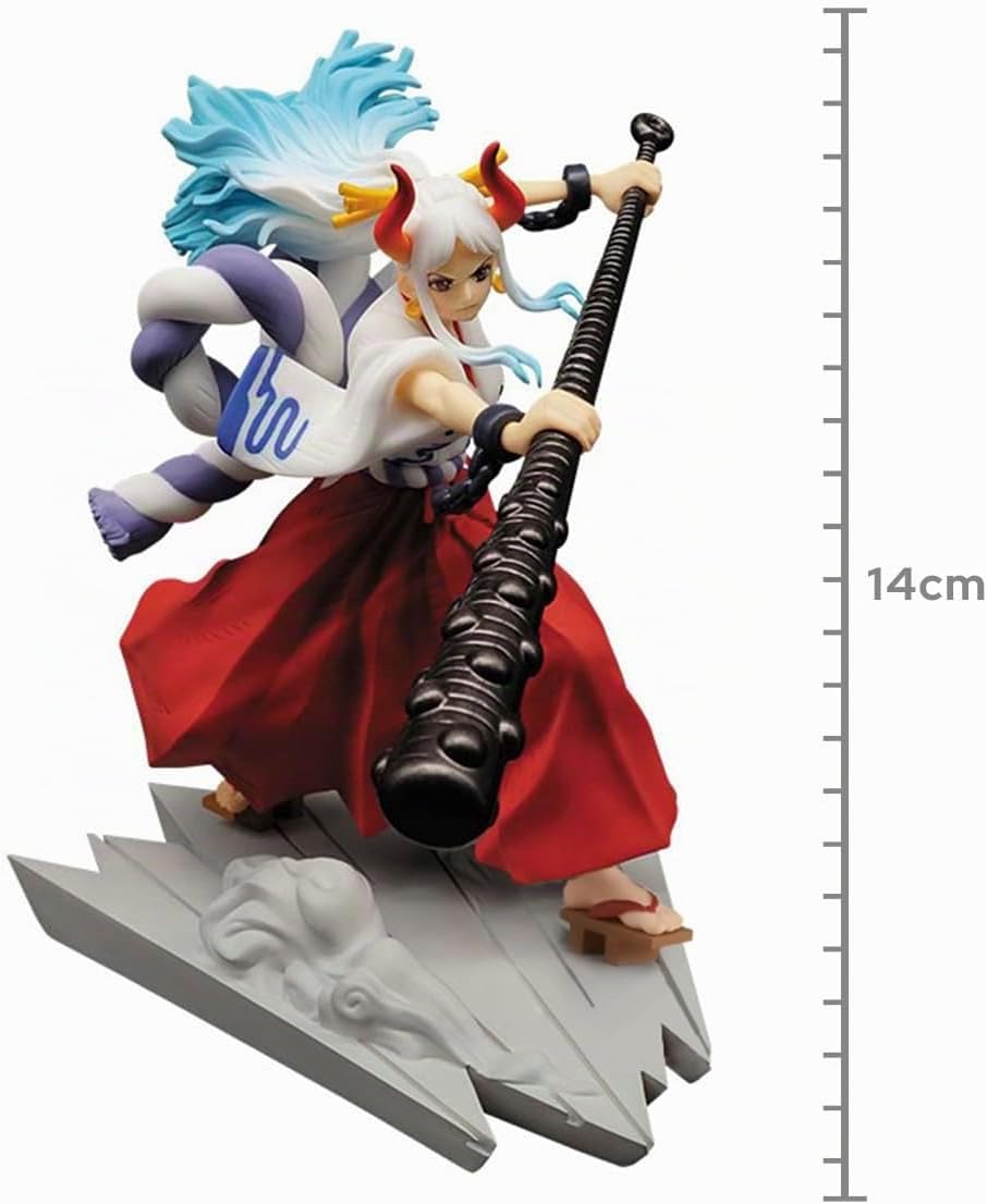 BANPRESTO Figur Statue One Piece Yamato Senkozekkei - Höhe 11cm - Mehrfarbig, Yamato