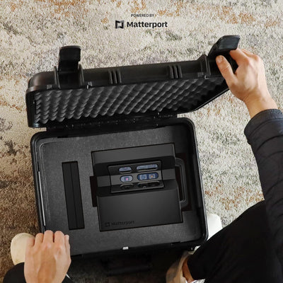 Matterport Pro2 3D 360-Grad-Kamera Paket - Enthält Pro2 3D-Kamera, Stativ, Klemme und tragbare 20-Zo
