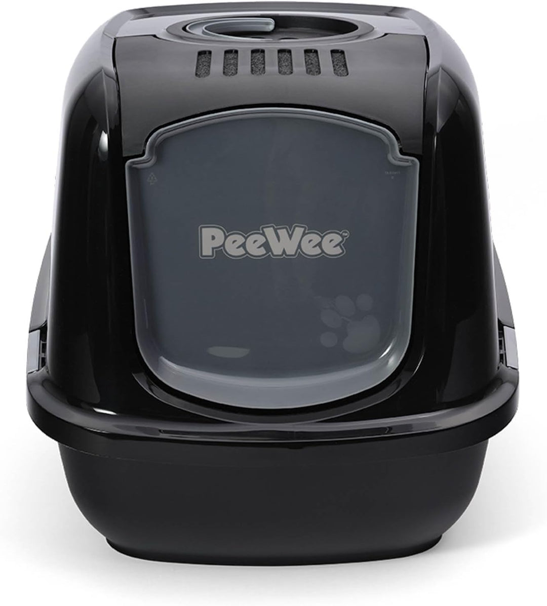 PeeWee EcoDome - Katzentoilette - Starter-Paket Schwarz, Schwarz