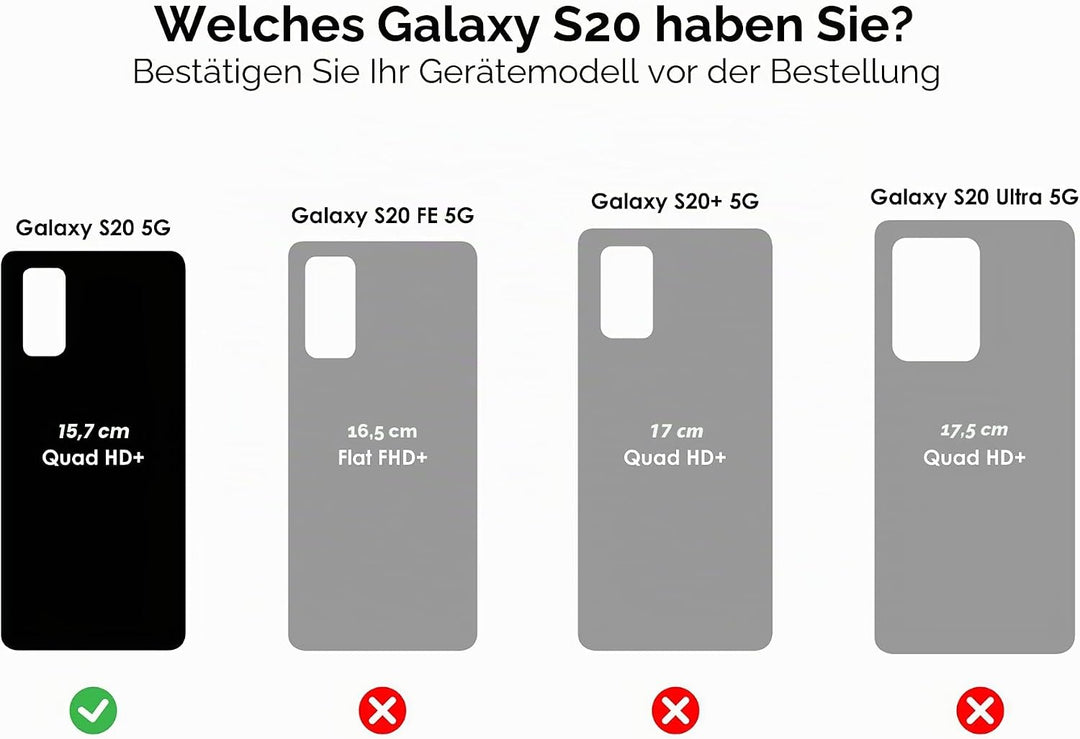 OtterBox Defender Hülle für Galaxy S20, stossfest, sturzsicher, ultra-robust, schützende Hülle, 4x g