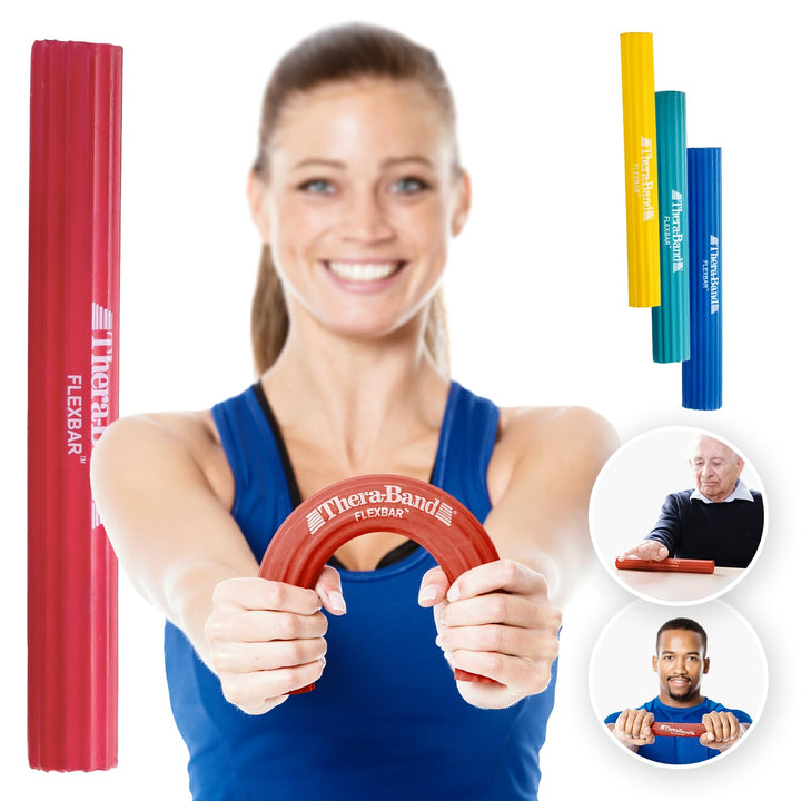 Thera-Band® Flexibler Übungsstab rot - leicht