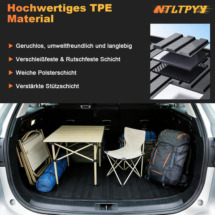 Auto Kofferraummatte für BMW 3 Series Touring G21 2020-2025 (Except Plug-In Hybrid), Allwetter Koffe