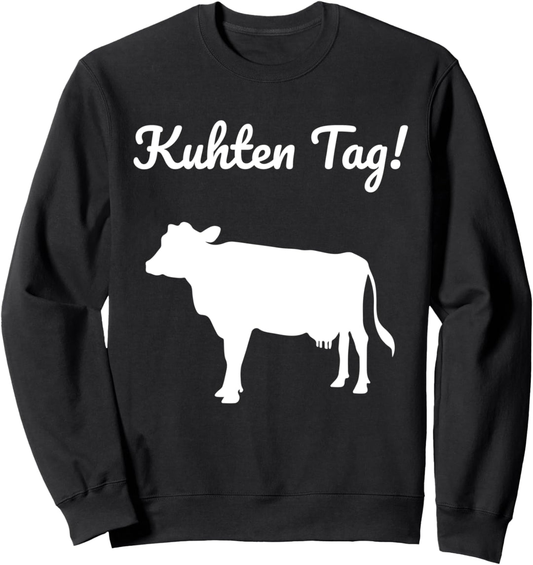 Kuh Landwirt Bauer Kühe Milchbauer Rinder Landwirtschaft Sweatshirt