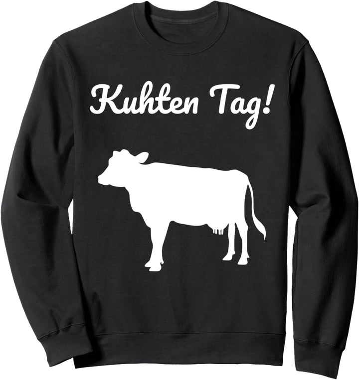 Kuh Landwirt Bauer Kühe Milchbauer Rinder Landwirtschaft Sweatshirt