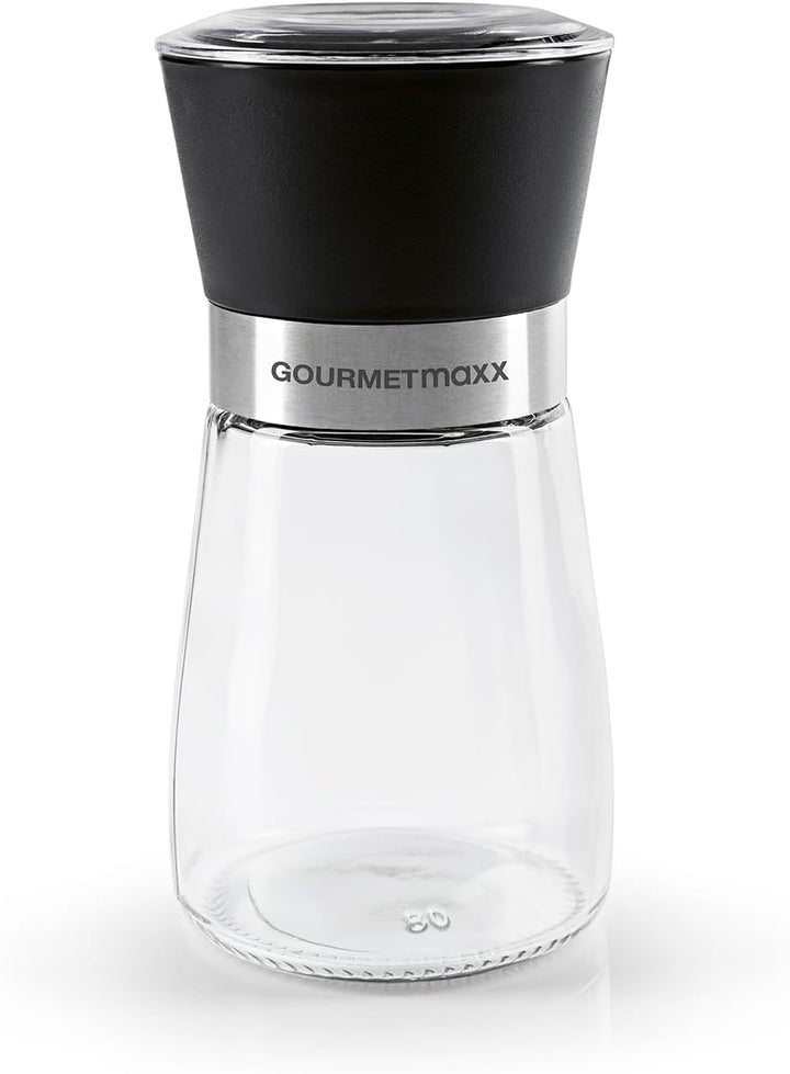 GOURMETmaxx Salz- & Pfeffermühlen 2er-Set | Gewürzmühlen mit stufenlos einstellbarem Keramikmahlwerk