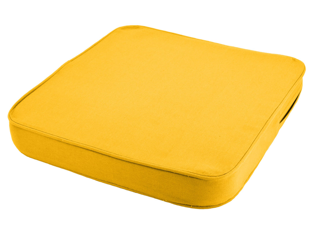 Orthopädisches Sitzkissen Minimalist - 100% Baumwolle mit Kaltschaum-Schaumstoff - Qualitatives Stuh