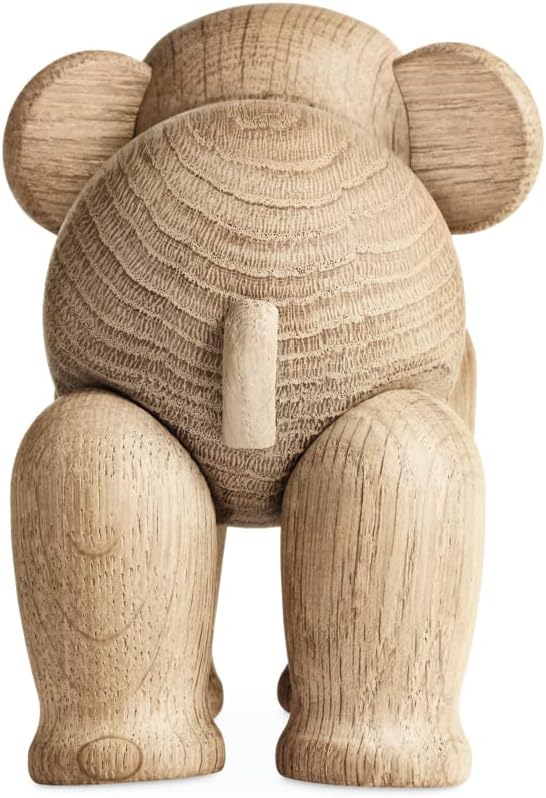 Kay Bojesen Elefant klein Figuren 13 cm Holzfiguren Weihnachtsdekoration, Holz 16.6 x 12.3 x cm Elef