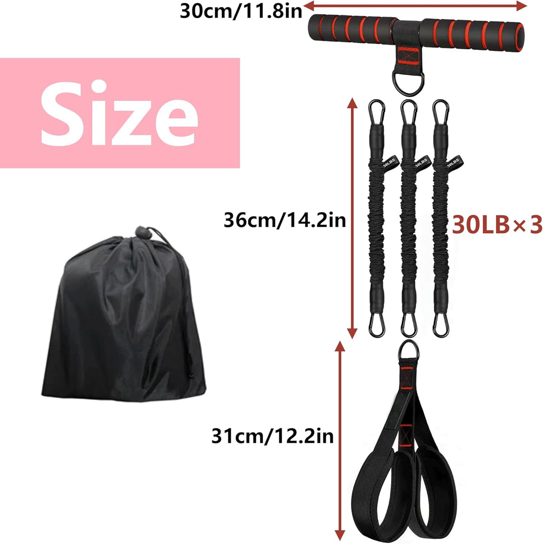 Bauchtrainer Bodybuilding Expander Bauchtrainer Multifunktionstrainer Sit-Up Trainingsgeräte Elastis