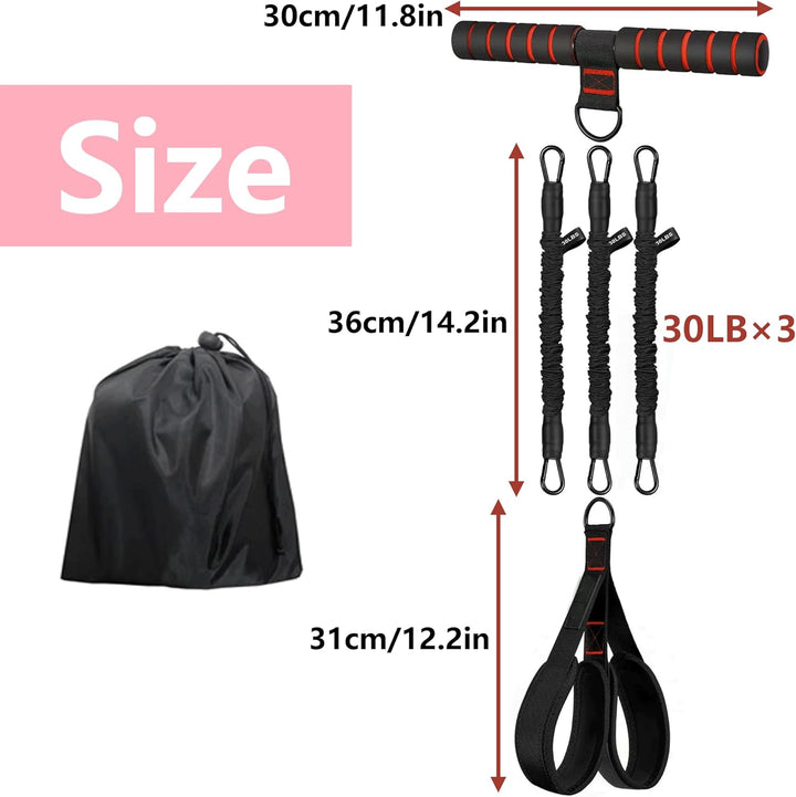 Bauchtrainer Bodybuilding Expander Bauchtrainer Multifunktionstrainer Sit-Up Trainingsgeräte Elastis