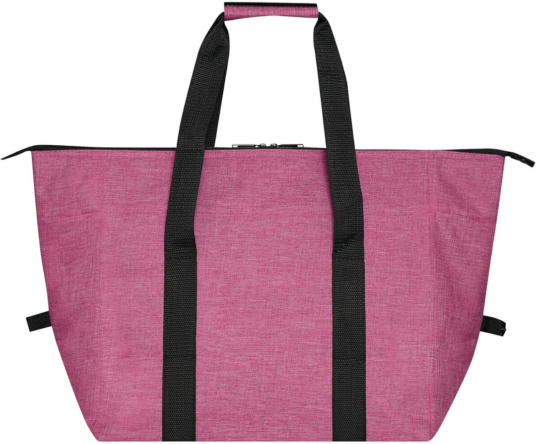Faltbare Kühltasche Gross ca. 38x19x26cm (17L) – Robuste Isoliertasche für Einkauf & Camping, Thermo