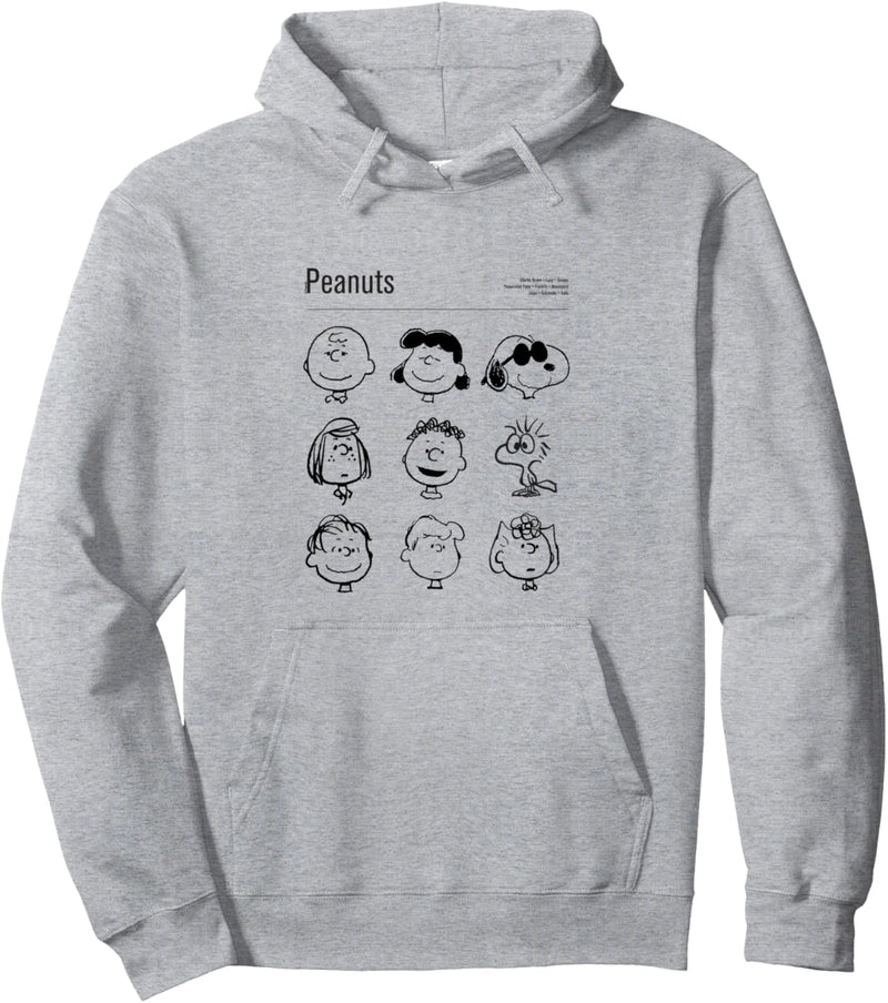 Peanuts - Snoopy & Friends Pullover Hoodie