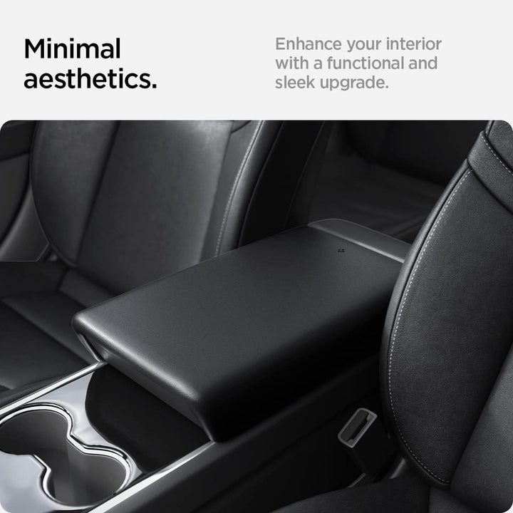 Spigen Tesla Model 3 2021-2023 Model Y Mittelarmlehne Abdeckung, Armlehne Abdeckung Schutzhülle Inne