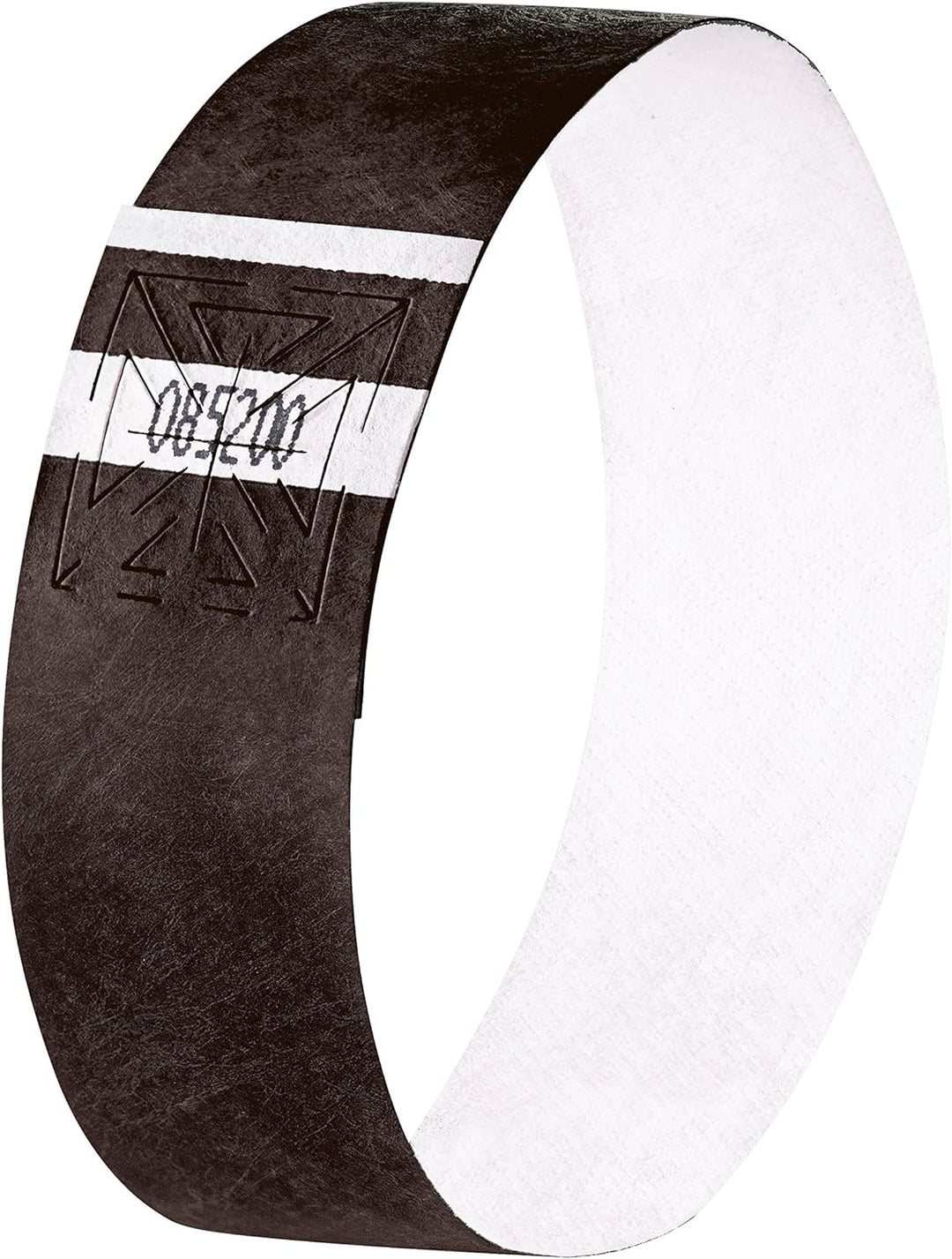 SIGEL EB215 Einlassbänder Super Soft, 120 Stück, schwarz, Festival Armbänder 120 Stück schwarz, 120