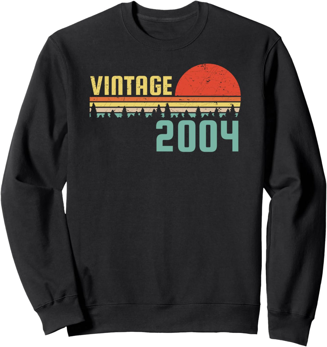 18 Geburtstag Junge Mädchen, Retro Motiv Geschenk Sweatshirt