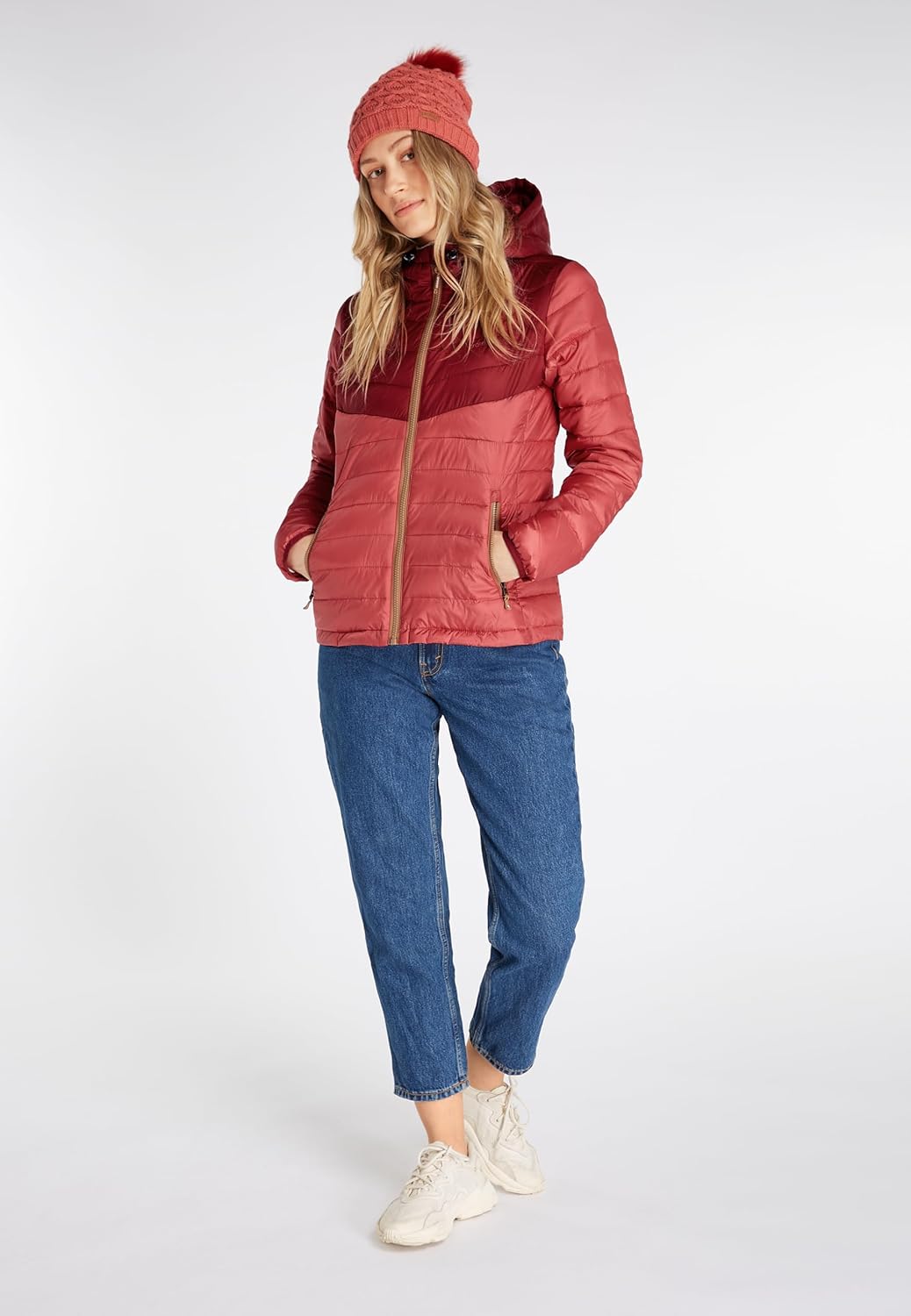 Protest Damen Oberbekleidungsjacke PRTCLOVER XS Red Winebordeaux, XS Red Winebordeaux