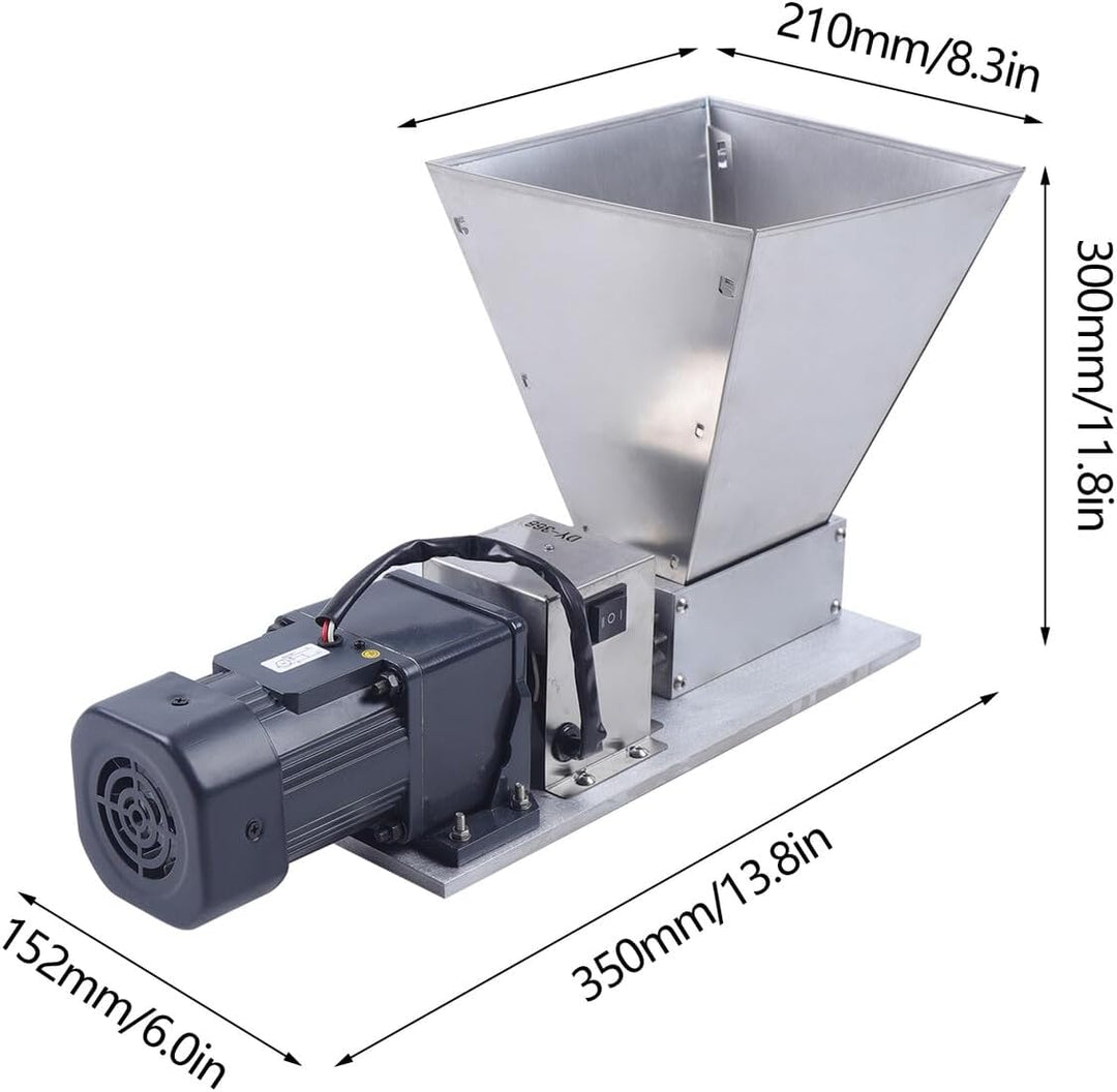 SchrotmüHle Elektrisch GetreidemüHle FuttermüHle MalzmüHle MaismüHle Kornquetsche Getreid WalzenmüHl