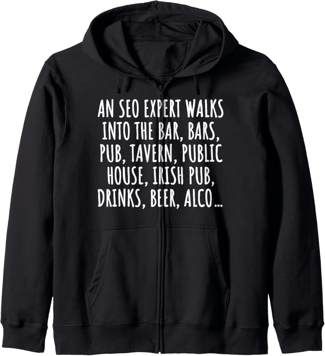 SEO-Manager Geschenk SEO-Marketing lustig Kapuzenjacke