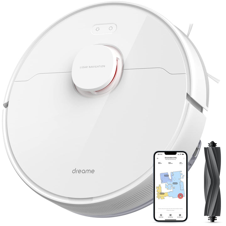 Dreame D10s Staubsauger-und Wischroboter mit LDS-Navigation, 5.000Pa Saugkraft,280 Minuten Laufzeit,