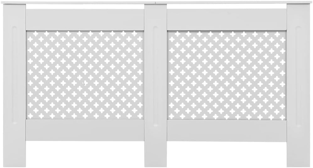 puraday Wohnzimmer Heizkörperabdeckung 152x19x81.5 cm MDF Heizkörper Verkleidung Abdeckung Heizkörpe