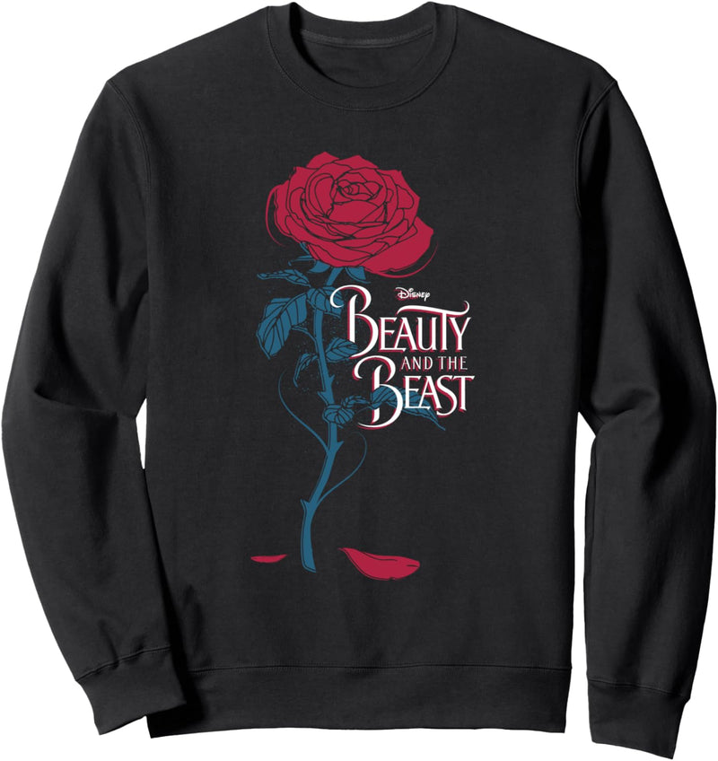 Disney Beauty & The Beast Wilting Rose Logo Sweatshirt