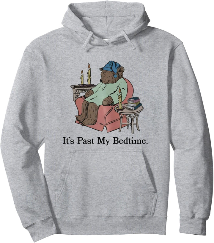 It's Past My Bedtime – lustiger humorvoller schläfriger introvertierter Bär Pullover Hoodie
