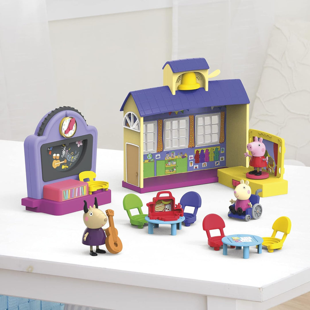 Peppa Pig Peppa’s Adventures Peppa's School Playgroup Preschool Toy, with Speech and Sounds, for Age