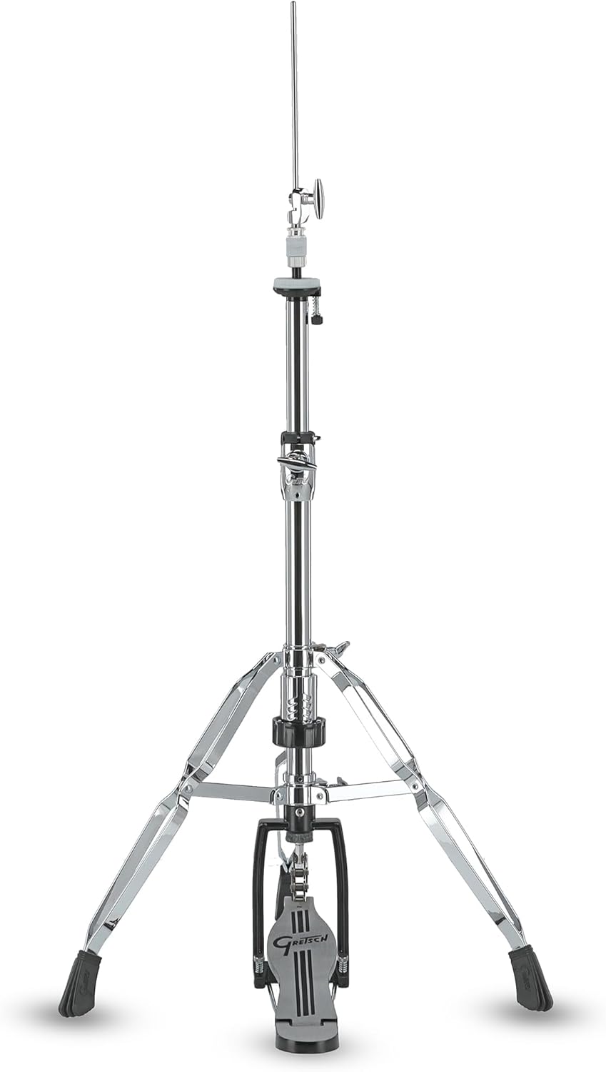 Gretsch Hardware G5 Serie HiHat GR-G5HH 4mm starker, doppelstrebiger Tripod, Kettenzug, HiHat GR-G5H