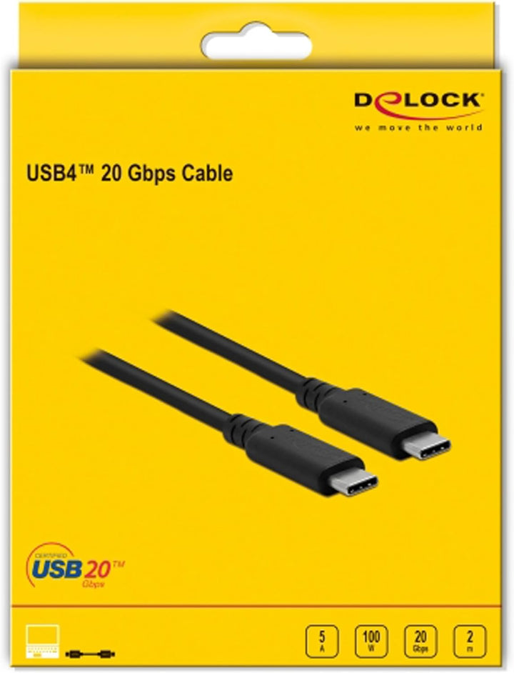 Delock USB4™ 20 Gbps Kabel 2 m