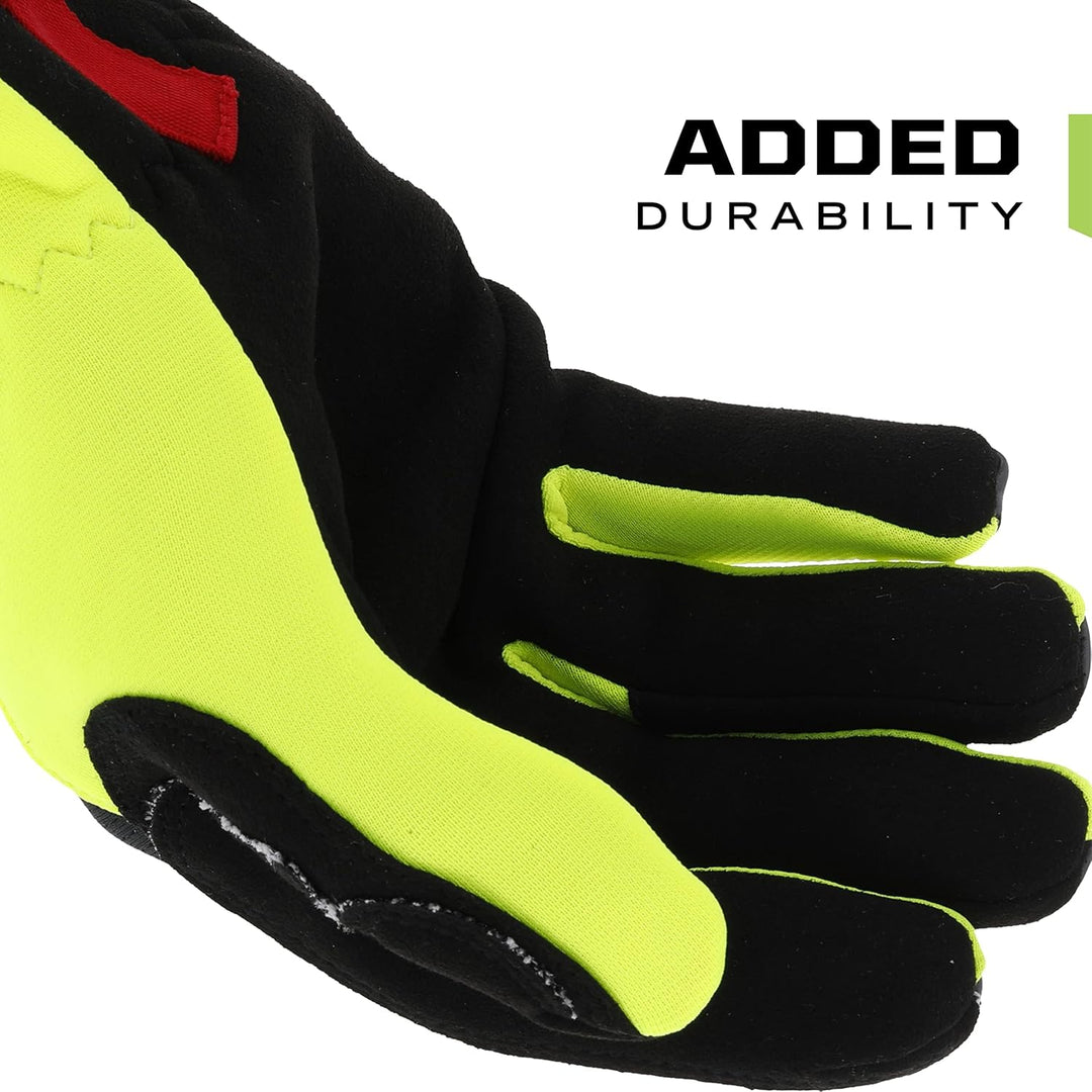 Mechanix Wear FastFit® E5 Handschuhe (Medium, Schwarz/Fluoreszierendes Gelb) M (1er Pack), M (1er Pa